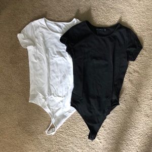 Lot of 2 Abercrombie & Fitch thong bodysuits